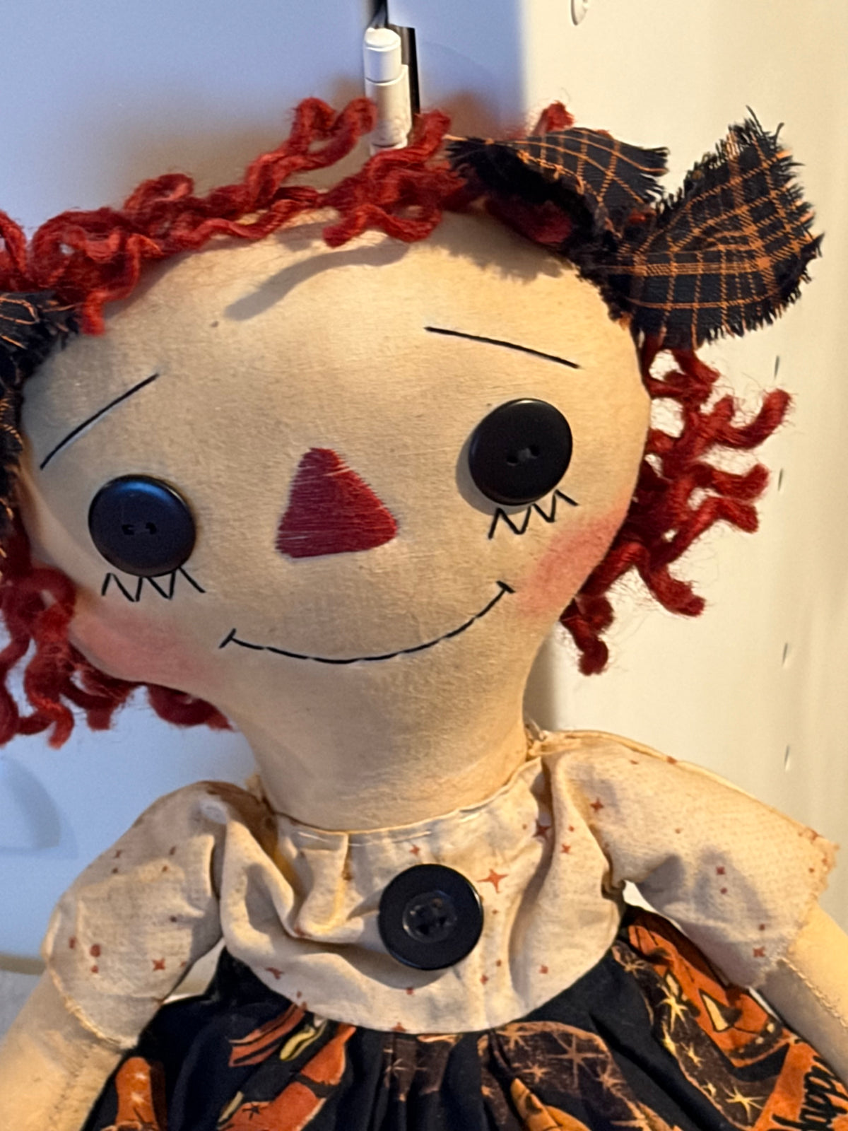 15" Annie in reproduction vintage Halloween print