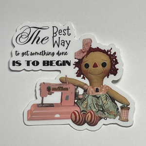 The Best Way Vinyl Sticker